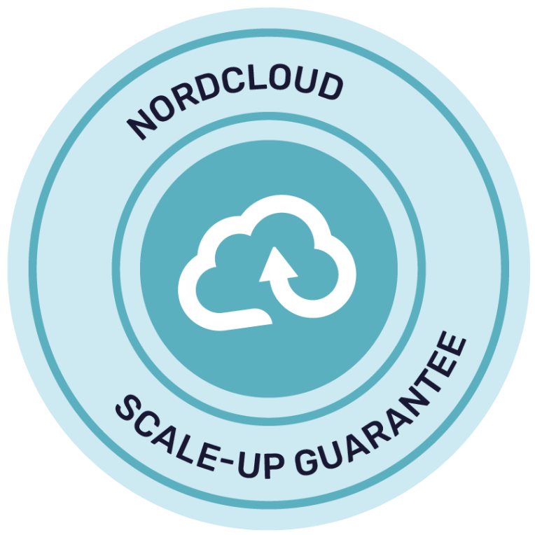 Nordcloud scale-up guarantee