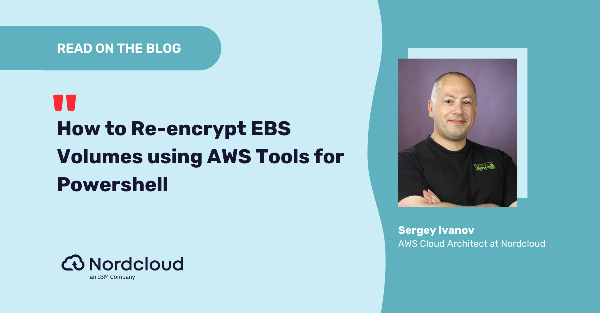 How to Re-encrypt EBS Volumes… the Lazy Way