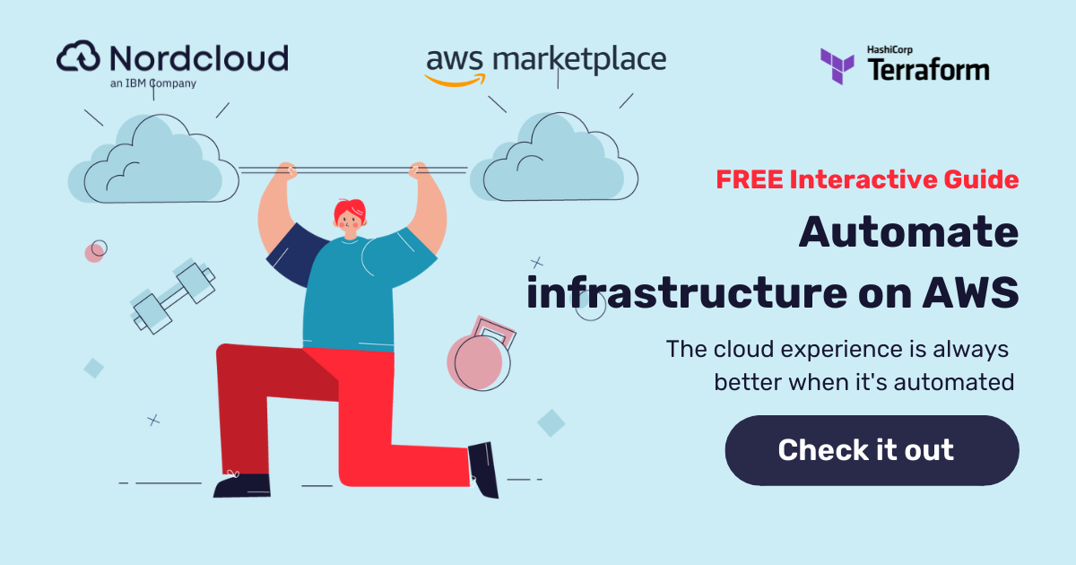 Automate infrastructure on AWS